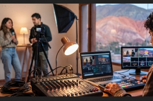 Producción y realización de streaming. Inscripciones abiertas para capacitación