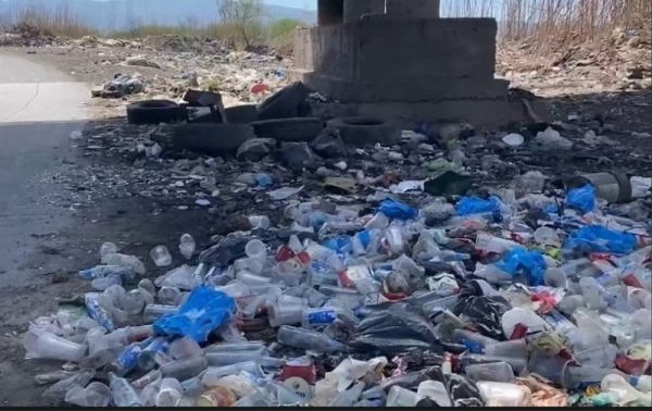 Limpieza de GIRSU y Vialidad en colectora de RN 66