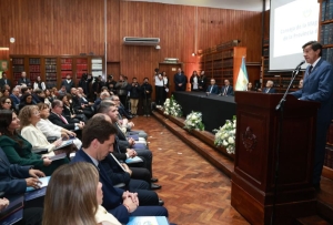 Sadir participó de la asunción del Consejo de la Magistratura