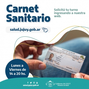 Habilitan turnos para sacar el carnet sanitario