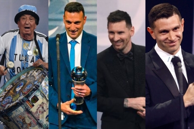 The Best: Argentina se llev&oacute; todos los premios y le puso show a la gala