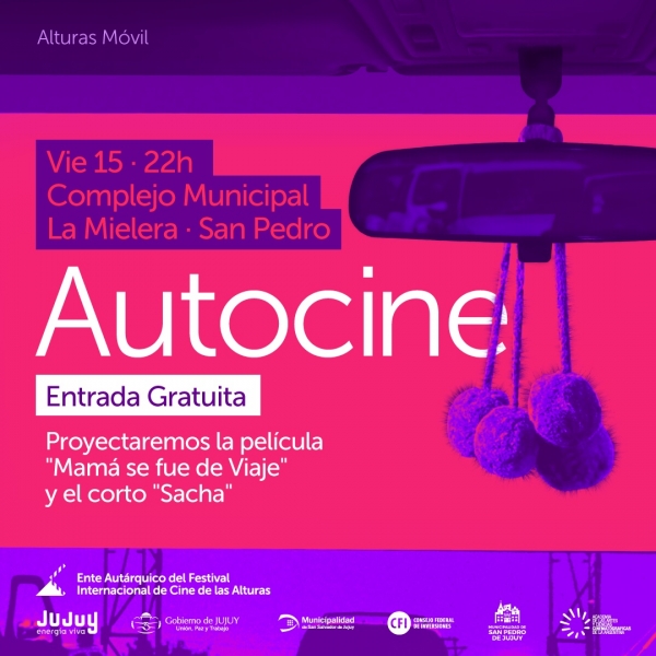 EL AUTOCINE LLEGA A SAN PEDRO CON UNA FUNCI&Oacute;N PARA TODA LA FAMILIA
