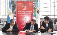 Jorge firm&oacute; un Convenio de Asistencia Log&iacute;stica con el Ministerio de Salud y Desarrollo Social de la Naci&oacute;n