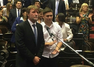 RIZZOTTI PREST&Oacute; JURAMENTO EN LA C&Aacute;MARA DE DIPUTADOS DE LA NACI&Oacute;N