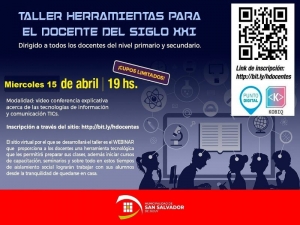 Taller para docentes sobre manejo de tecnolog&iacute;as