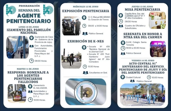 Inicio la Semana del Penitenciario