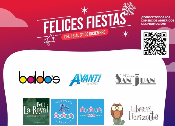 Empresarios lanzaron Promo &ldquo;Felices Fiestas 2026&rdquo;