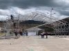 Comenzó el armado de los stands para la Expojuy en Ciudad Cultural