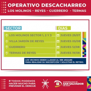 Descacharreo en Villa Jard&iacute;n de Reyes