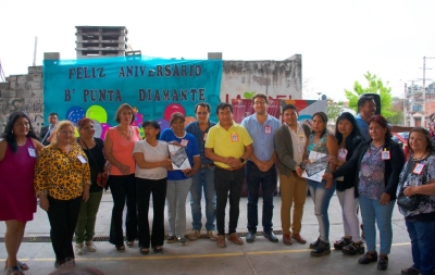Concejales en 49&ordm; Aniversario del B&ordm;Punta Diamante