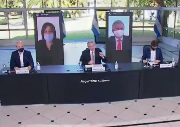 Fernandez anunci&oacute; una apertura "escalonada"