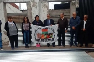 &Aacute;lvarez Garc&iacute;a se reuni&oacute; con la comunidad Uni&oacute;n Guaran&iacute;