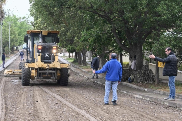 Vecinos de la calle Dr. Atilio Palla se suman al Programa de Obras Mixtas