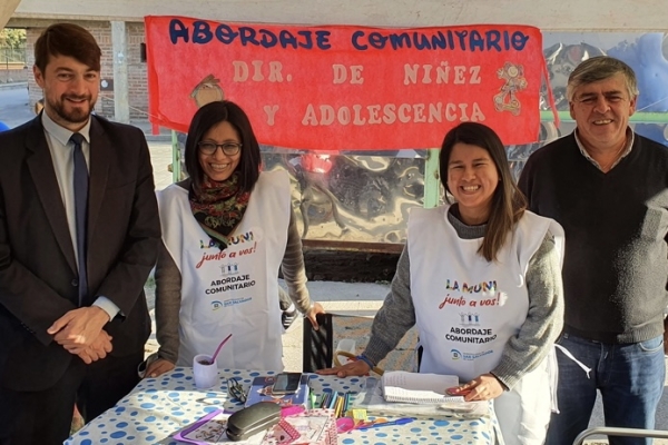 El programa Abordaje Comunitario lleg&oacute; al barrio El Chingo