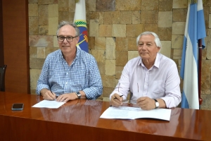 Convenios para obras en la feria de Perico y en Paso de Jama