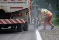 Reyes-Termas: Iniciaron las tareas de se&ntilde;alizaci&oacute;n horizontal