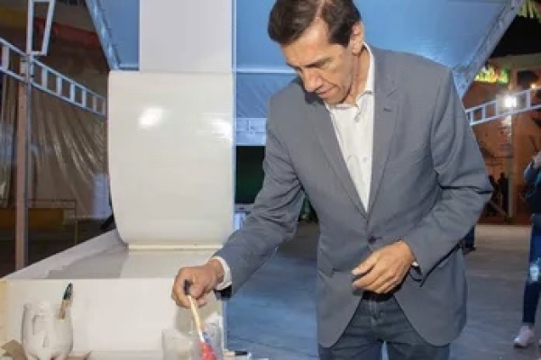 Carlos Sadir dej&oacute; inaugurada la experiencia multisensorial "Jujuy ciudad estrat&eacute;gica"