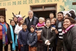 Obras y fortalecimiento institucional para el sector B 4 de Alto Comedero