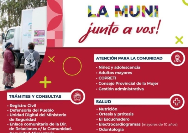 &ldquo;La Muni Junto a Vos&rdquo; el mi&eacute;rcoles al barrio San Pedrito