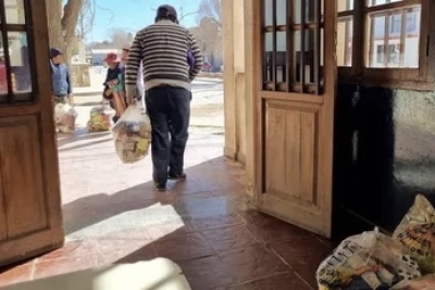 Culmin&oacute; la entrega de unidades alimentarias en La Quiaca