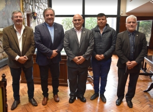 Bernis recibi&oacute; al c&oacute;nsul de la Rep&uacute;blica de Paraguay