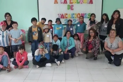 Escuela de Verano: Las infancias de Huacalera participaron de los talleres de expresi&oacute;n art&iacute;stica