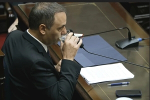 Adorni no dio explicaciones sobre los escándalos en el informe escrito a los Diputados