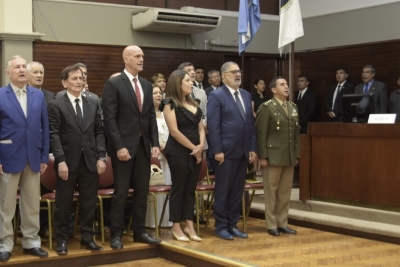 El intendente Ra&uacute;l Jorge destac&oacute; el discurso del Gobernador Sadir