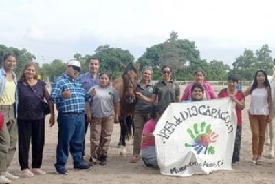 Equinoterapia para personas con discapacidad
