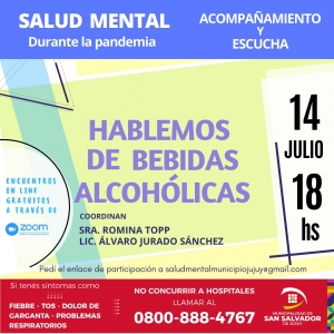 "Hablemos de bebidas alcoh&oacute;licas"