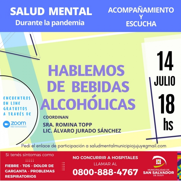 "Hablemos de bebidas alcoh&oacute;licas"