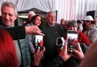 Morales construye desde el conurbano "un cambio radical "