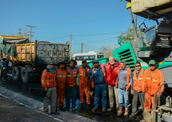 Tramo final para las obras de repavimentaci&oacute;n de la RP 53