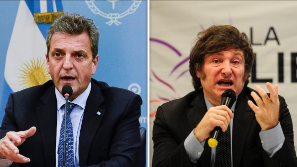 Massa llam&oacute; a Javier Milei para felicitarlo por ser elegido Presidente