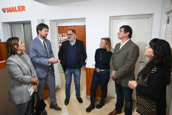 Jorge visit&oacute; el Centro de Asistencia y Rehabilitaci&oacute;n &ldquo;MALER&rdquo;