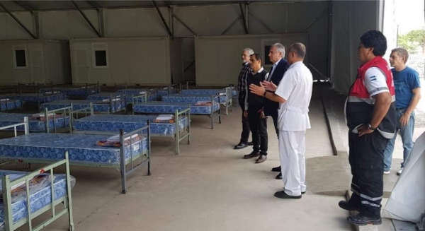 EL HOSPITAL DE CAMPA&Ntilde;A ESTAR&Aacute; LISTO PARA FUNCIONAR LA PR&Oacute;XIMA SEMANA