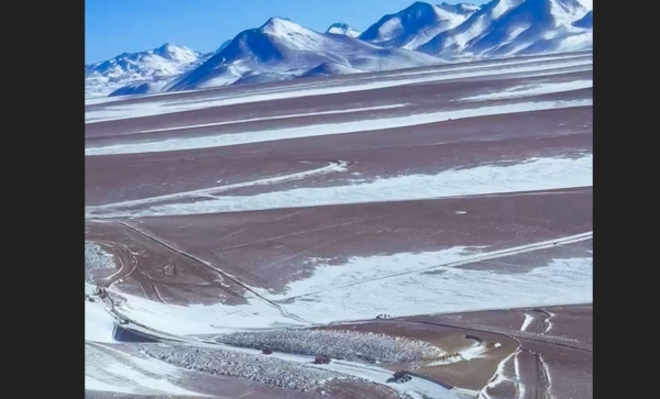 El Paso de Jama fue cerrado por nieve y se trabaja en la asistencia a personas varadas