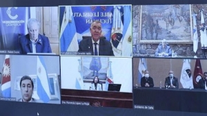 El vice gobernador Carlos Haquim retom&oacute; su actividad