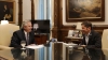 Fern&aacute;ndez y Kicillof analizaron la gran temporada tur&iacute;stica, la vacunaci&oacute;n y obras viales