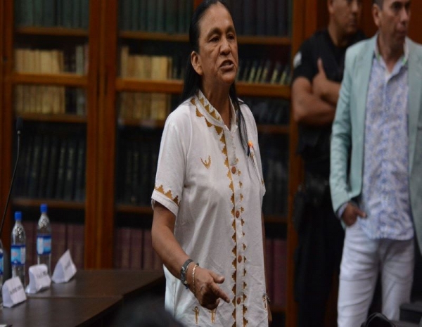 Milagro Sala tild&oacute; de "buenudo" al presidente Fern&aacute;ndez