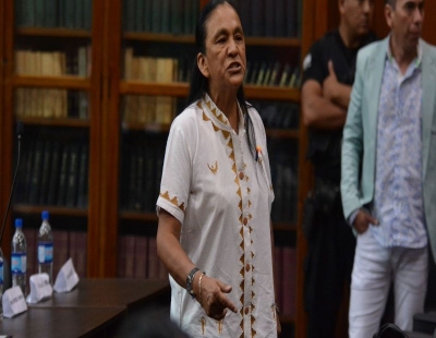 Milagro Sala tild&oacute; de "buenudo" al presidente Fern&aacute;ndez