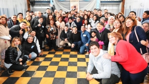 D&iacute;a del Vecino,Jorge reafirm&oacute; su compromiso con el trabajo comunitario