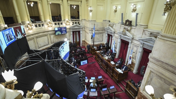 Snopek integra el grupo de senadores "rebeldes"