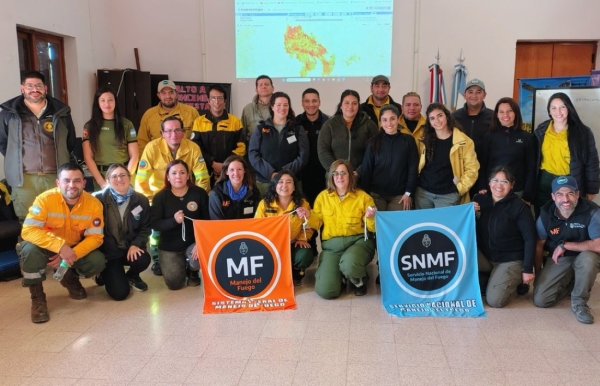 Equipos t&eacute;cnicos de Jujuy participan en Encuentro Regional de Manejo del Fuego