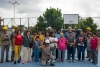 Obras de revitalizaci&oacute;n del polideportivo de B&ordm;Santa Rita, en la capital