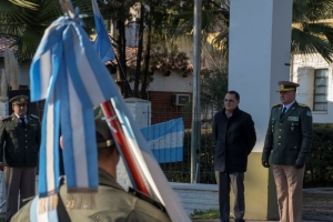 Concejales y un homenaje a gendarmes fallecidos en accidente vial