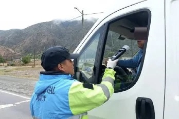 Seguridad Vial report&oacute; 126 actas positivas de alcoholemia