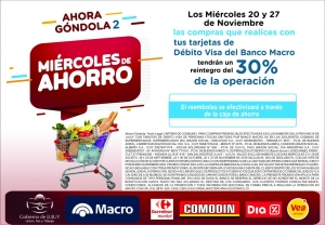 LLEGA UN NUEVO MI&Eacute;RCOLES DE AHORRO