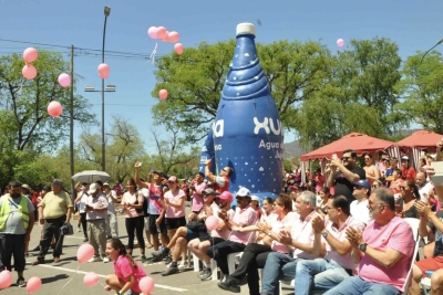El intendente Jorge estuvo presente en la Marat&oacute;n Rosa