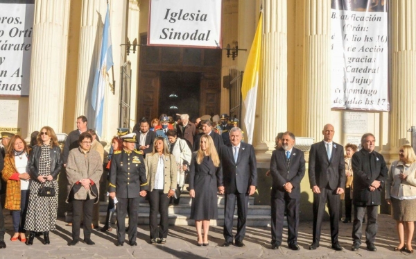 Gerardo Morales: "Tiene que invadirnos el esp&iacute;ritu de di&aacute;logo y de unidad nacional"